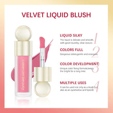 Load image into Gallery viewer, Long-lasting Liquid Blush Natural Rouge Blusher Matte Setting Blush Waterproof Sweatproof Blush Face Women Makeup Cosmetics