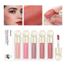 Load image into Gallery viewer, Long-lasting Liquid Blush Natural Rouge Blusher Matte Setting Blush Waterproof Sweatproof Blush Face Women Makeup Cosmetics