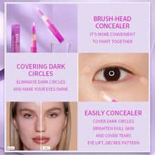 Load image into Gallery viewer, Stereo Brush Eye Concealer Liquid Foundation Spot Spot Mark Concealer Brush-head Concealer Covering Dark Circles Easily Concealer