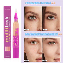 Load image into Gallery viewer, Stereo Brush Eye Concealer Liquid Foundation Spot Spot Mark Concealer Brush-head Concealer Covering Dark Circles Easily Concealer
