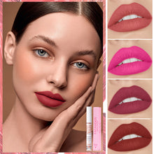Load image into Gallery viewer, Matte Velvet Lip Glaze Lipstick Non-fading Waterproof Long-lasting Nude Matte Lip Gloss Women Lip Makeup Cosmetics