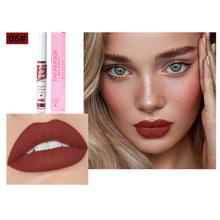 Load image into Gallery viewer, Matte Velvet Lip Glaze Lipstick Non-fading Waterproof Long-lasting Nude Matte Lip Gloss Women Lip Makeup Cosmetics