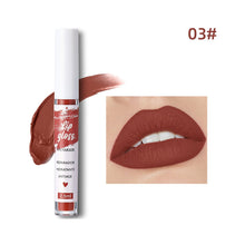 Load image into Gallery viewer, Matte Velvet Lip Glaze Lipstick Non-fading Waterproof Long-lasting Nude Matte Lip Gloss Women Lip Makeup Cosmetics