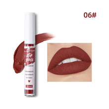 Load image into Gallery viewer, Matte Velvet Lip Glaze Lipstick Non-fading Waterproof Long-lasting Nude Matte Lip Gloss Women Lip Makeup Cosmetics