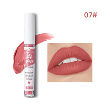 Load image into Gallery viewer, Matte Velvet Lip Glaze Lipstick Non-fading Waterproof Long-lasting Nude Matte Lip Gloss Women Lip Makeup Cosmetics
