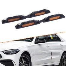 Load image into Gallery viewer, 2Pcs Reflective Car Door Scratch Protector Bumper Crash Door Edge Guard Mouldings Reflector Sticker Anti Collision
