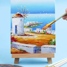 Load image into Gallery viewer, 12pcs/lot Different Size Artistic Painting Brush Set Fine Nylon Hair Paint Brush Watercolor Acrylic Oil Painting Brushes Drawing Art Supplies