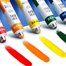 Load image into Gallery viewer, 12/24/36colors Watercolor Paint Set in Tubes Art Academy Gouache Pigment Kit 5ml/Tube Watercolor Pigment for Artistic Students Beginners