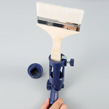 Load image into Gallery viewer, Paint Brush Extender Paint Roller Extension Clamping Tool Wall Painting Brush Adpater Holder for Pole Ceiling Paint Handle Tool