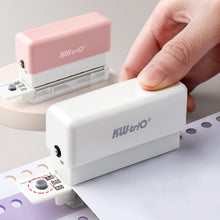 Load image into Gallery viewer, Mini 6-Hole Punching Machine DIY Hole Punching for Loose-leaf Notebook Office School Stationery Punch Supplies