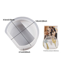 Load image into Gallery viewer, DIY Cards Photos Holder Silicone Mold Heart Rainbow Shape Resin Concrete Cement Mold DIY Epoxy Handcraft Ornament Mould