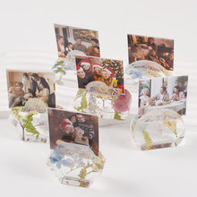 Load image into Gallery viewer, DIY Cards Photos Holder Silicone Mold Heart Rainbow Shape Resin Concrete Cement Mold DIY Epoxy Handcraft Ornament Mould