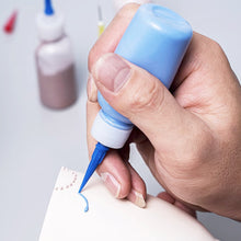 Load image into Gallery viewer, 50ml Pottery Mud Painting Bottle with Nozzle Set Squeeze Mud Bottle with Needle DIY Pottery Ceramic Texture Coloring Glaze Painted Clay Sculpture Tool