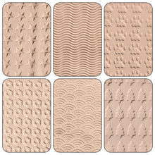 Load image into Gallery viewer, Wooden Texture Rolling Pin Ceramic Pottery Art Embossed Rod Flower Pattern Mud Embossing Rolling Stick DIY Clay Craft Tool