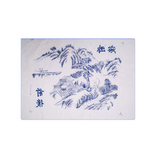 Load image into Gallery viewer, Pottery Art Transfer Paper Underglaze Paper Ceramics Clay Flower Paper Blue and White Porcelain Decal Paper 47*35CM