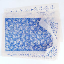 Load image into Gallery viewer, Pottery Art Transfer Paper Underglaze Paper Ceramics Clay Flower Paper Blue and White Porcelain Decal Paper 47*35CM
