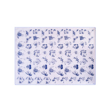 Load image into Gallery viewer, Pottery Art Transfer Paper Underglaze Paper Ceramics Clay Flower Paper Blue and White Porcelain Decal Paper 47*35CM