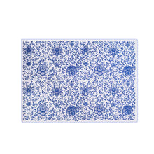 Load image into Gallery viewer, Pottery Art Transfer Paper Underglaze Paper Ceramics Clay Flower Paper Blue and White Porcelain Decal Paper 47*35CM