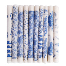 Load image into Gallery viewer, Pottery Art Transfer Paper Underglaze Paper Ceramics Clay Flower Paper Blue and White Porcelain Decal Paper 47*35CM
