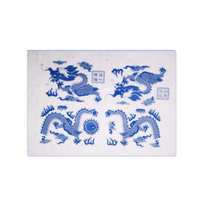 Load image into Gallery viewer, Pottery Art Transfer Paper Underglaze Paper Ceramics Clay Flower Paper Blue and White Porcelain Decal Paper 47*35CM