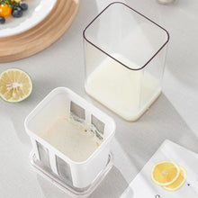 Load image into Gallery viewer, Yogurt Strainer Homemade Yogurt Whey Separator Reusable Milk Strainer Quick Thick Yogurt Maker Filter for Soymilk Juice Tea