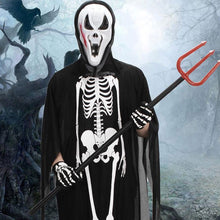 Load image into Gallery viewer, Halloween Scary Mask Scream Ghost Face Plastic Witches Mask Horror Killer Full Head Masks Movie Cosplay Costume Props
