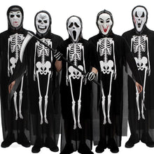 Load image into Gallery viewer, Halloween Scary Mask Scream Ghost Face Plastic Witches Mask Horror Killer Full Head Masks Movie Cosplay Costume Props