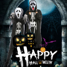 Load image into Gallery viewer, Halloween Scary Costume Grim Reaper Costume for Boys Kids Costume with Gloves Mask Masquerade Cosplay Party Props