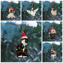 Load image into Gallery viewer, Christmas Ornaments Hanging Animal Pattern Christmas Tree Pendant Decorations Backpack Pendant Gift For Home Xmas New Year Navidad Natal Gifts