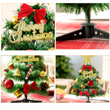 Load image into Gallery viewer, Mini Christmas Tree Festival Decoration Simulation Christmas Tree Artifical Small Tree Desktop Ornaments Gifts Festival for Home New Year
