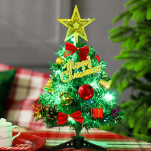 Load image into Gallery viewer, Mini Christmas Tree Festival Decoration Simulation Christmas Tree Artifical Small Tree Desktop Ornaments Gifts Festival for Home New Year