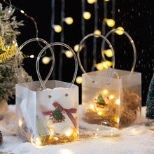 Load image into Gallery viewer, Christmas Gift Bag Christmas Paper Bags Candy Cookie Packaging Bag New Year Party for Snack Present Packing Xmas Bag