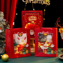 Load image into Gallery viewer, Christmas Gift Bag Christmas Paper Bags Candy Cookie Packaging Bag New Year Party for Snack Present Packing Xmas Bag