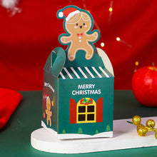 Load image into Gallery viewer, Merry Christmas Eve Apple Box Bow Ribbon Candy Case Santa Claus Gift Packaging Box Xmas New Year Party Decor Supplies