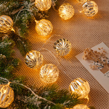 Load image into Gallery viewer, Christmas Decoration LED Light String Red Green Star Ball String Lights Christmas Tree Decoration Home Party Decor Lights