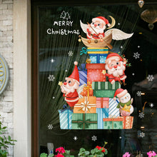 Load image into Gallery viewer, Merry Christmas Wall Stickers Window Glass Stickers Christmas Decorations For Home Christmas Ornaments Removable