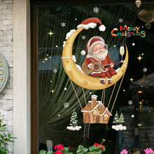 Load image into Gallery viewer, Merry Christmas Wall Stickers Window Glass Stickers Christmas Decorations For Home Christmas Ornaments Removable