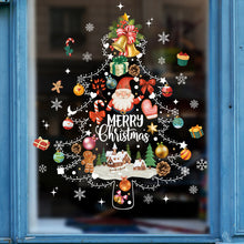 Load image into Gallery viewer, Merry Christmas Wall Stickers Window Glass Stickers Christmas Decorations For Home Christmas Ornaments Removable