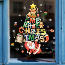 Load image into Gallery viewer, Merry Christmas Wall Stickers Window Glass Stickers Christmas Decorations For Home Christmas Ornaments Removable