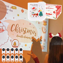 Load image into Gallery viewer, Christmas Projection Lamp Background Projector Night Light Photo Prop Wall Lights Christmas Party Decoration Bedroom Decor Happy New Year