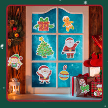 Load image into Gallery viewer, Kids Diamond Painting Stickers Kits Creative DIY Art Craft Paint by Numbers Diamonds Christmas Tree Decoration Home Xmas Decor