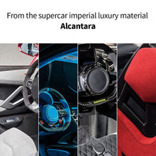 Load image into Gallery viewer, Car Steering Wheel Suede Decoration Top Marker Center Line Marking Vehicle Internal Accessories For Tesla Model Y Model 3 X S