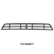 Load image into Gallery viewer, 1/2Pcs Car Air Intake Cabin Debris Filter Net Insect-proof Air Inlet Protection Cover Accessories For Tesla Model 3 Model Y 2021 2022