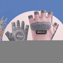 Load image into Gallery viewer, 1 Pair Children's Half-Finger Cycling Fitness Gloves Non-Slip Breathable Wear Protective Gloves For Outdoor Sports