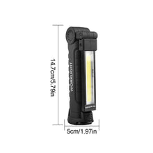 Load image into Gallery viewer, USB Multi-Function COB Repair Work Light Foldable Magnet Repair Led Flashlight Suspension Car Repair Tent Lamp