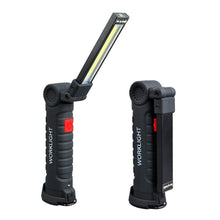 Load image into Gallery viewer, USB Multi-Function COB Repair Work Light Foldable Magnet Repair Led Flashlight Suspension Car Repair Tent Lamp