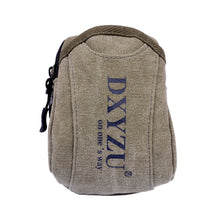 Load image into Gallery viewer, 1PC Men Casual Canvas Waist Pack Portable Vintage Coin Purse With Hook Hunting Slingshot Accessory Bag