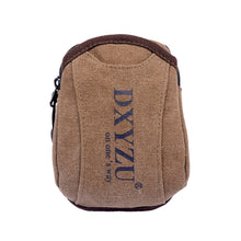 Load image into Gallery viewer, 1PC Men Casual Canvas Waist Pack Portable Vintage Coin Purse With Hook Hunting Slingshot Accessory Bag