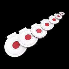 Load image into Gallery viewer, 5PCS Outdoor Shooting Competitive Slingshot Microfiber Target Competition Bull's Eye Wear-Resistant Durable Three-Layer Thickened Target 2-8CM