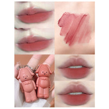 Load image into Gallery viewer, 6 Colors Matte Velvet Keychain Lip Gloss Waterproof Non-fading Long Lasting Lip Glaze Lip Makeup Cosmetics
